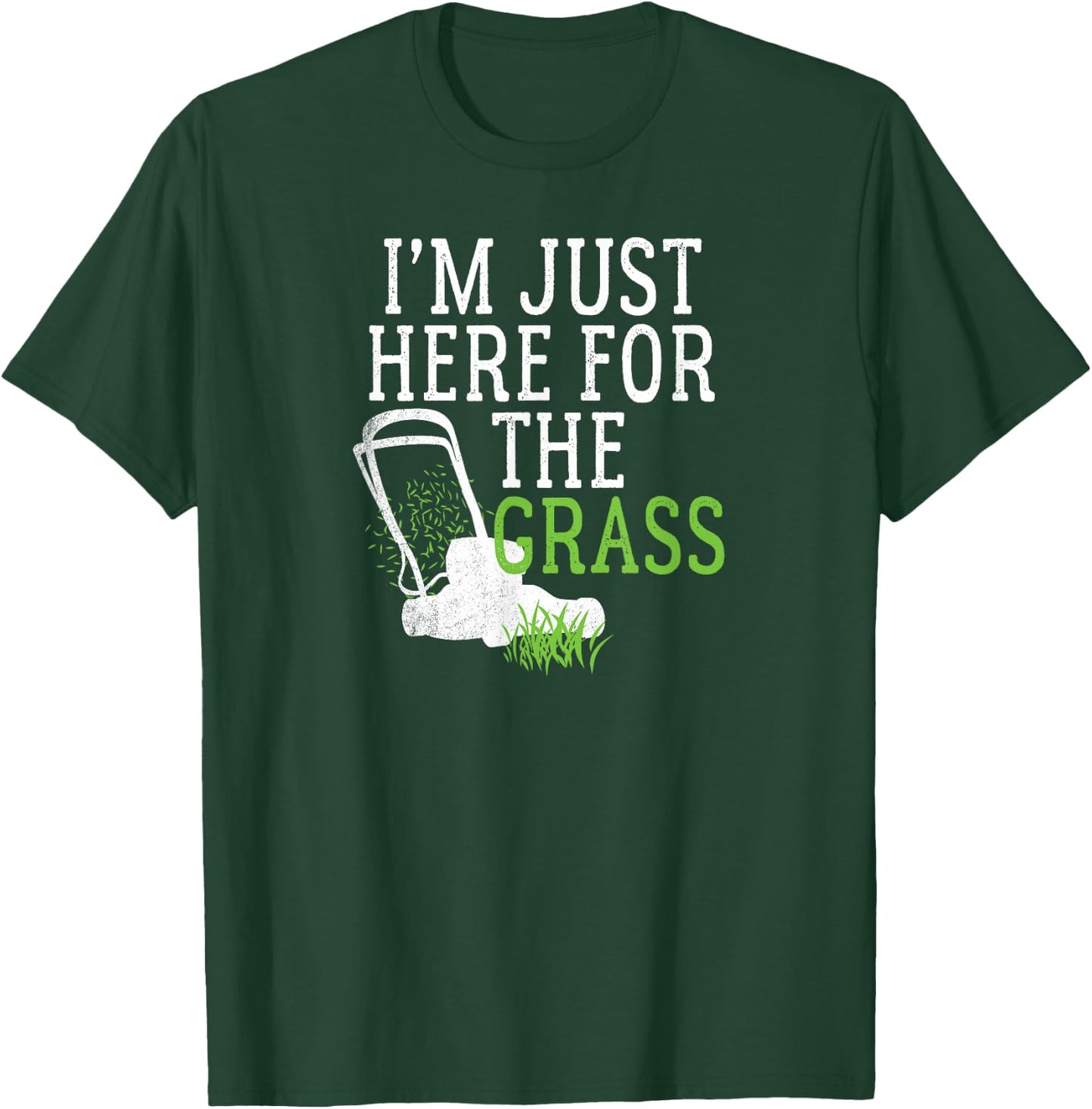 Lawn Care Shirts Funny Lawn Mower T Shirts Grass Mowing T-Shirt - T-Shirt | Forest