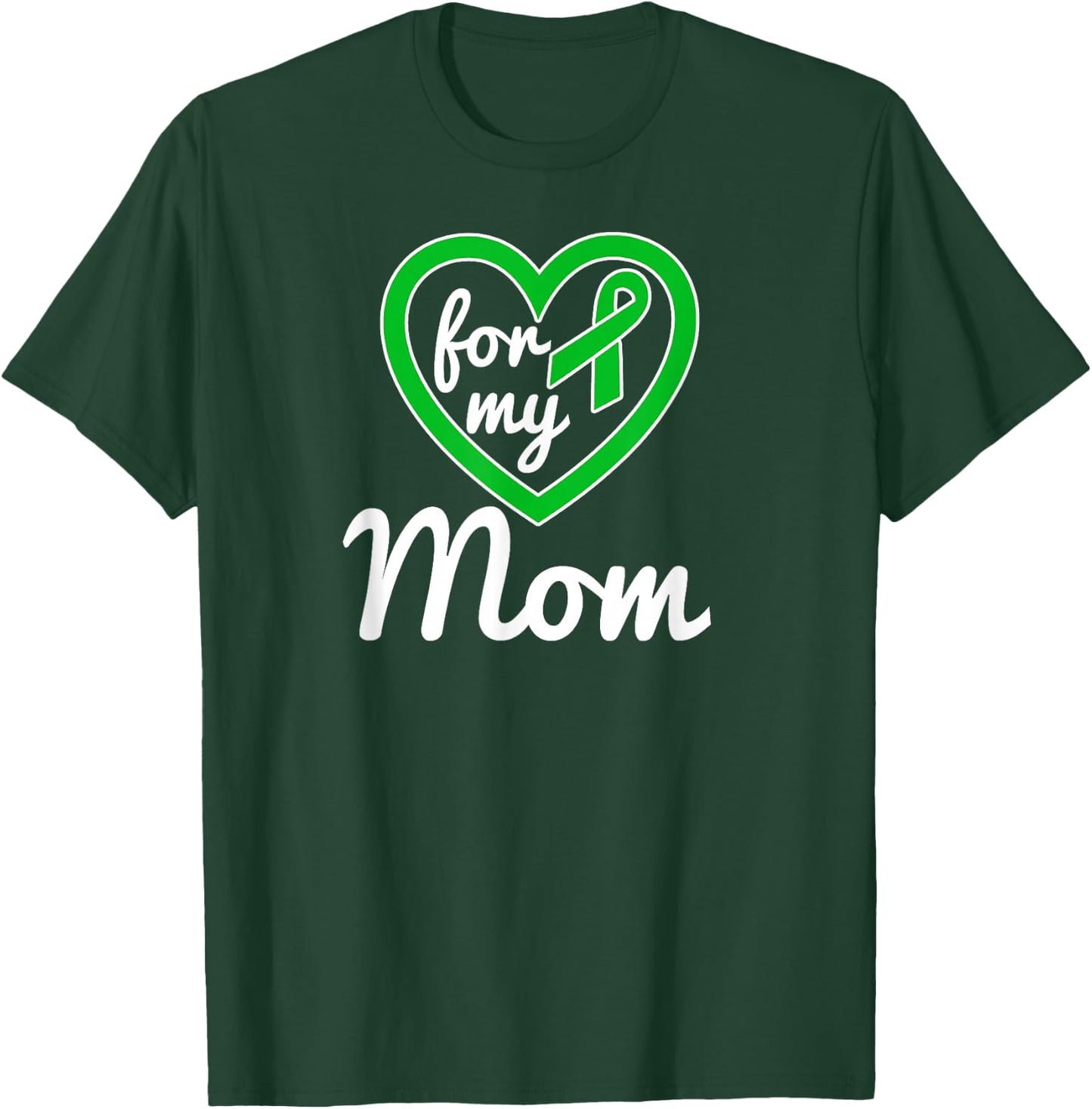 Gallbladder Cancer Shirt For Mom Awareness Ribbon T Shirt T-Shirt - T-Shirt | Forest