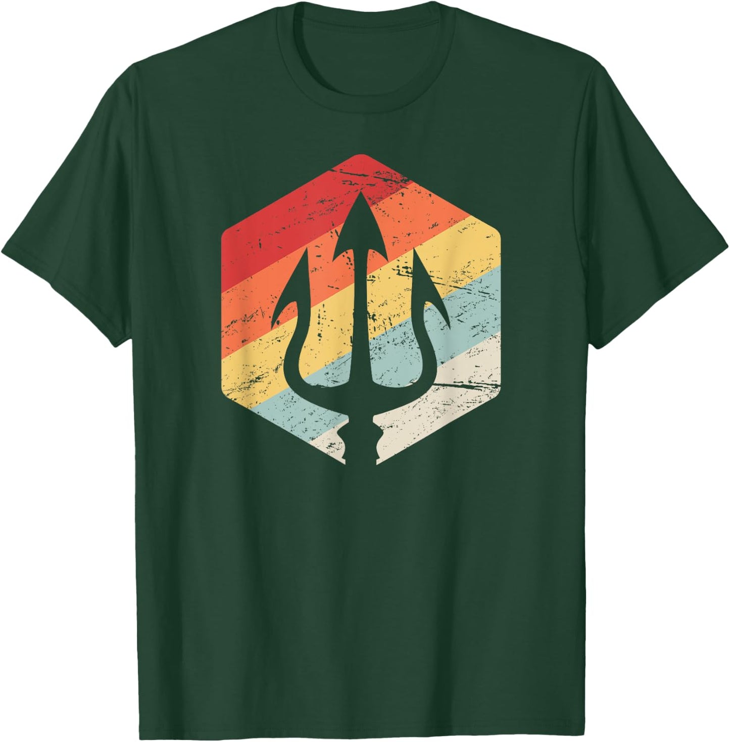 Ancient Greek Mythology - The Odyssey | Retro T-Shirt - T-Shirt | Forest