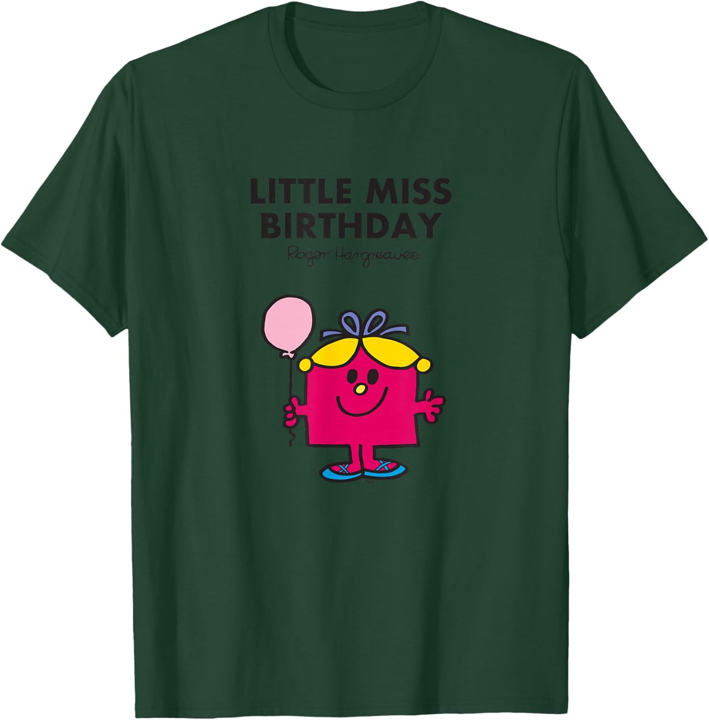 Mr. Men Little Miss Birthday T-Shirt - T-Shirt | Forest