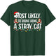 Most Likely To Bring Home A Stray Cat Matching Christmas Women Kids T-Shirt - T-Shirt | Forest