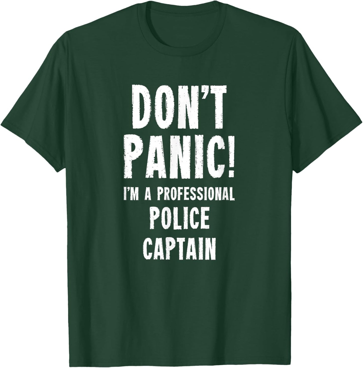 Police Captain T-Shirt - T-Shirt | Forest