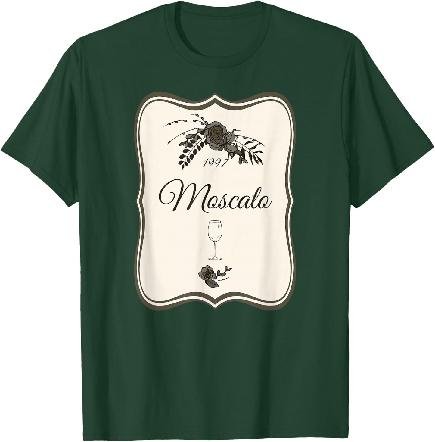Cute Wine Bottle Halloween Costume Shirt 1997 Label Moscato T-Shirt - T-Shirt | Forest