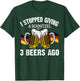 I Stopped Giving A Schnitzel 3 Beers Ago Oktoberfest T-Shirt - T-Shirt | Forest