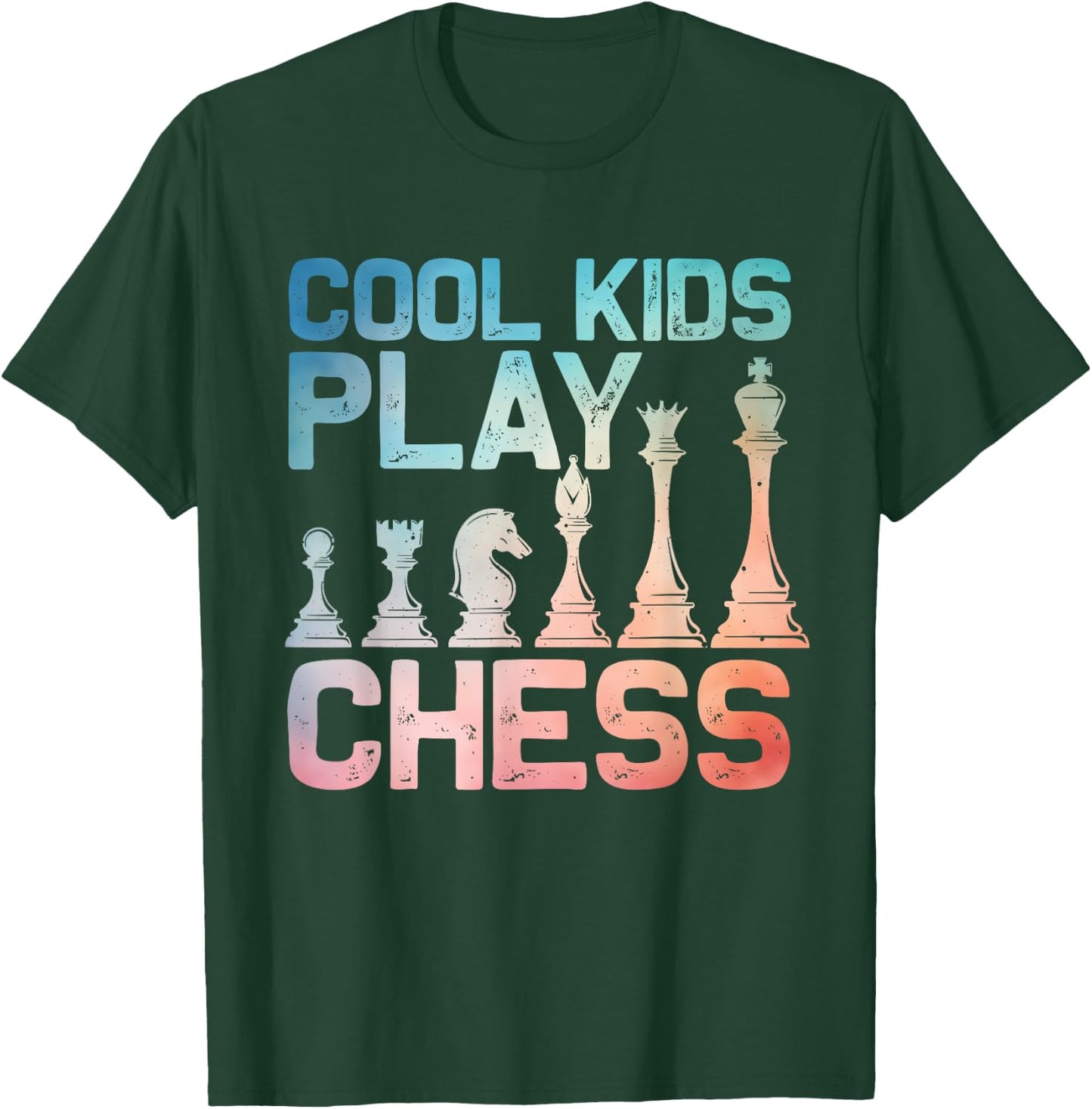 Chess Art Women Board Game Chess Player Chess Lover T-Shirt - T-Shirt | Forest