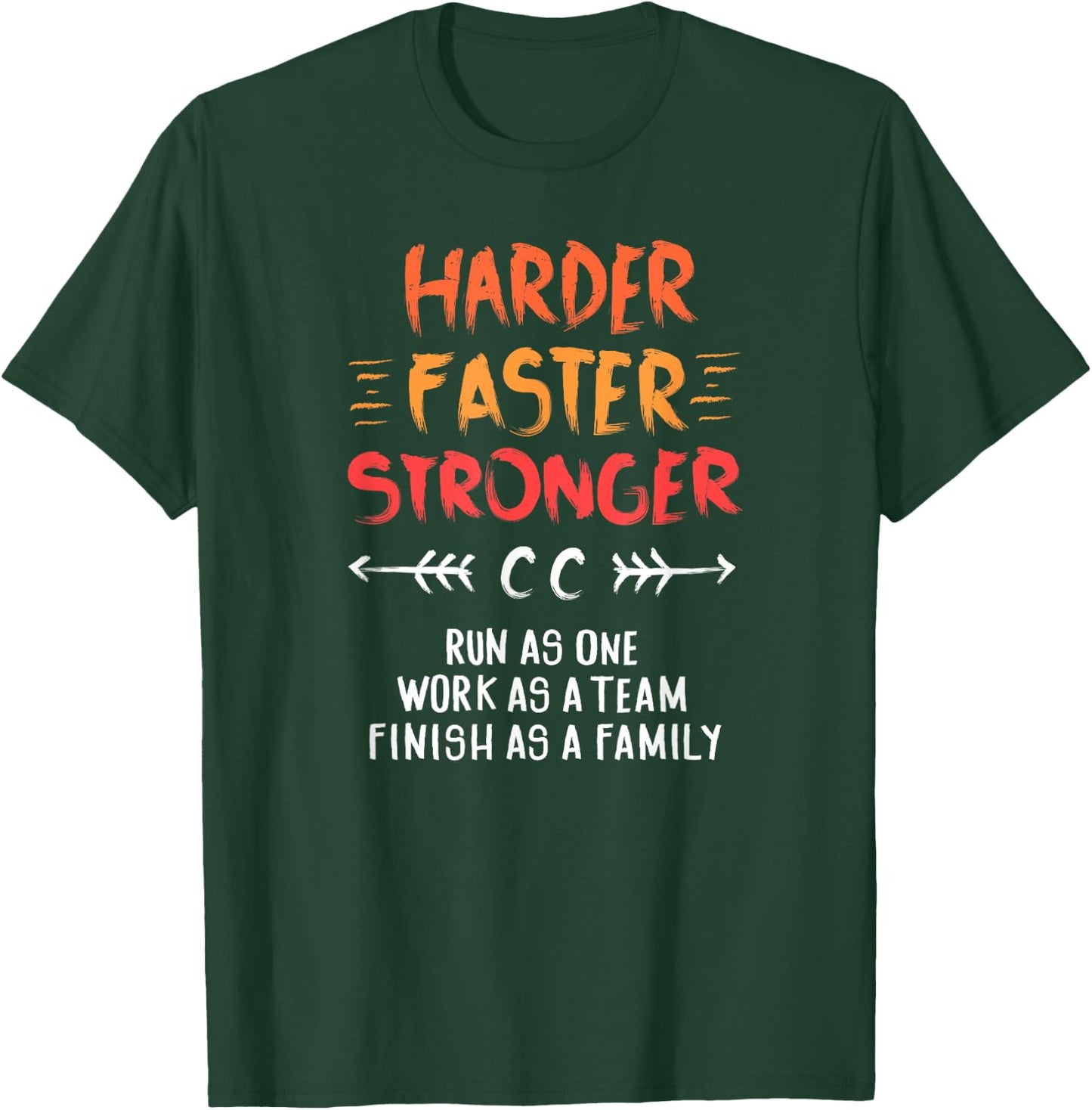 Cross Country Team Gift Cross Country Runner Gift T-Shirt - T-Shirt | Forest