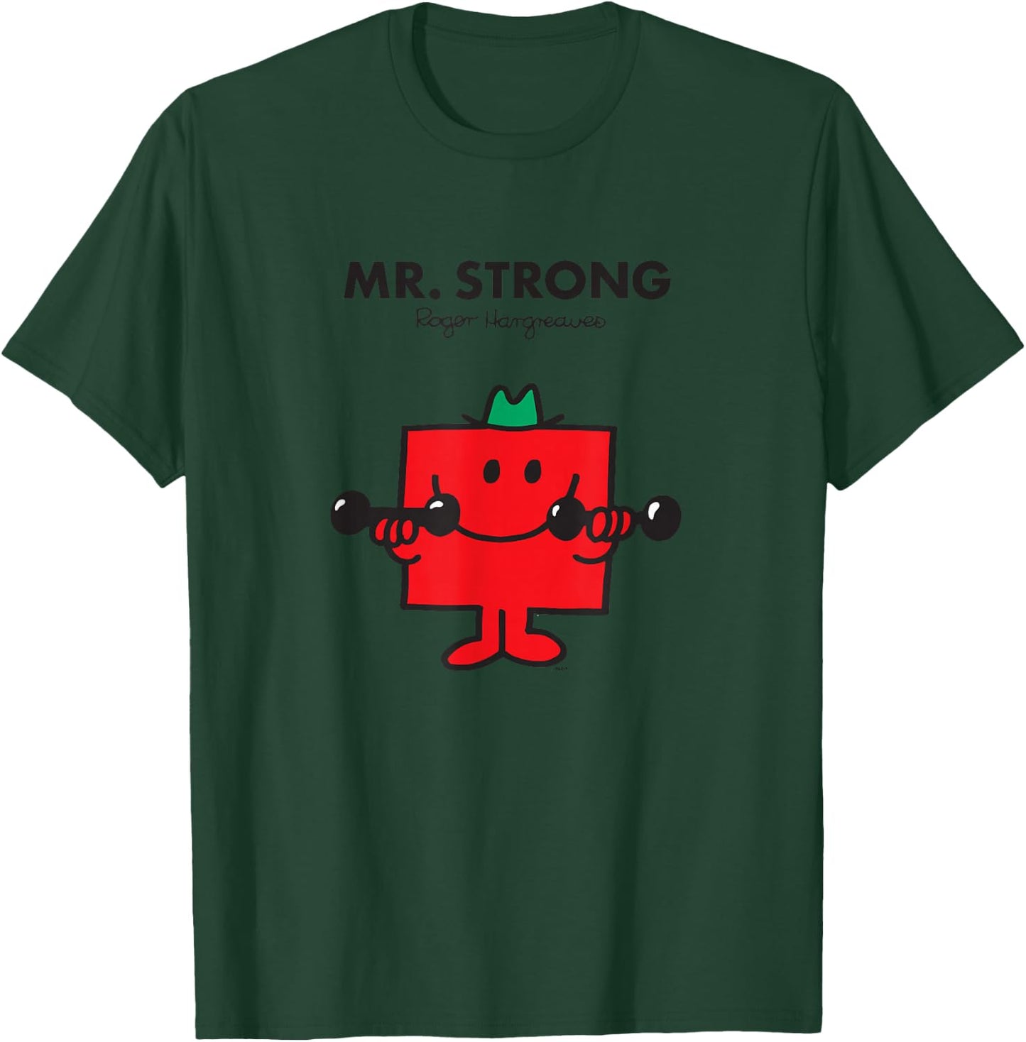 Mr. Men Mr. Strong T-Shirt - T-Shirt | Forest