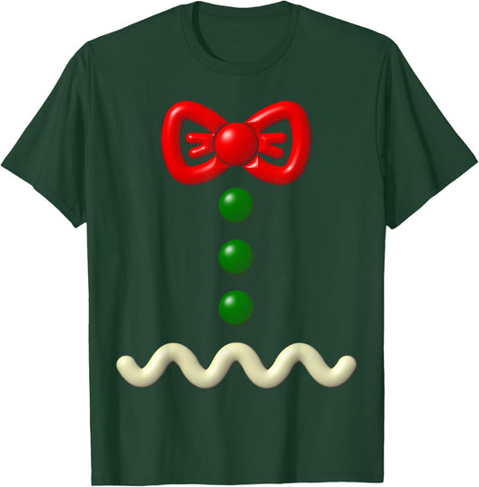 Funny Gingerbread Man Costume Halloween Gift T-Shirt - T-Shirt | Forest