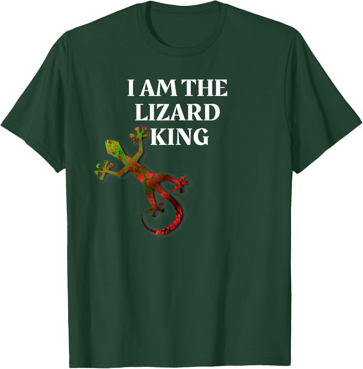 I Am The Lizard King Lizard Lover T-Shirt - T-Shirt | Forest