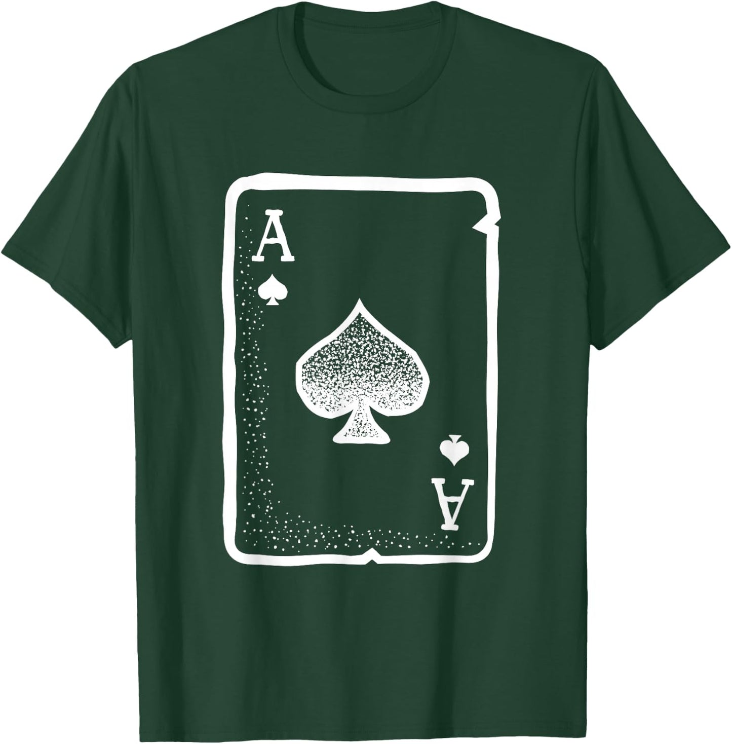 Ace of Spades Poker Playing Card Halloween Costume T-Shirt - T-Shirt | Forest