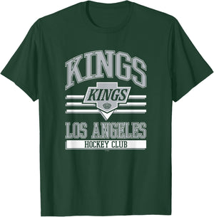 Los Angeles Kings Hockey Club Black Officially Licensed T-Shirt - T-Shirt | Forest