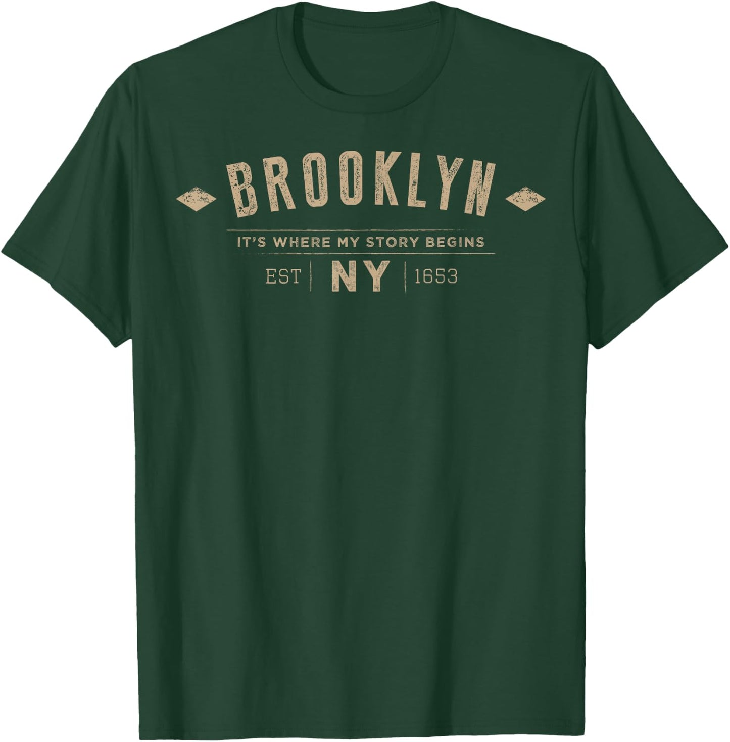 Brooklyn T Shirt - Brooklyn NY T-Shirt - T-Shirt | Forest