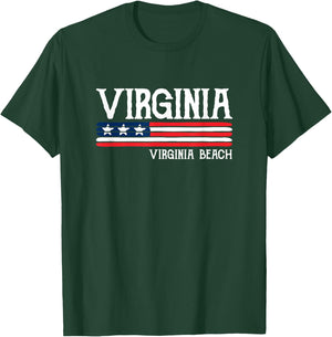 Virginia Beach Souvenir Gift T-Shirt - T-Shirt | Forest