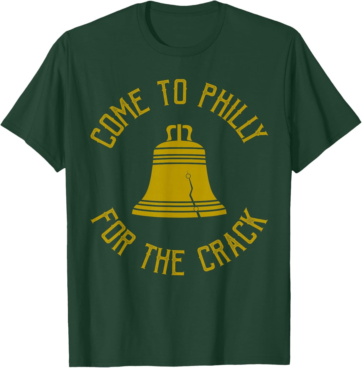 Philly Pride Store Come to Philly for The Crack T-Shirt - T-Shirt | Forest