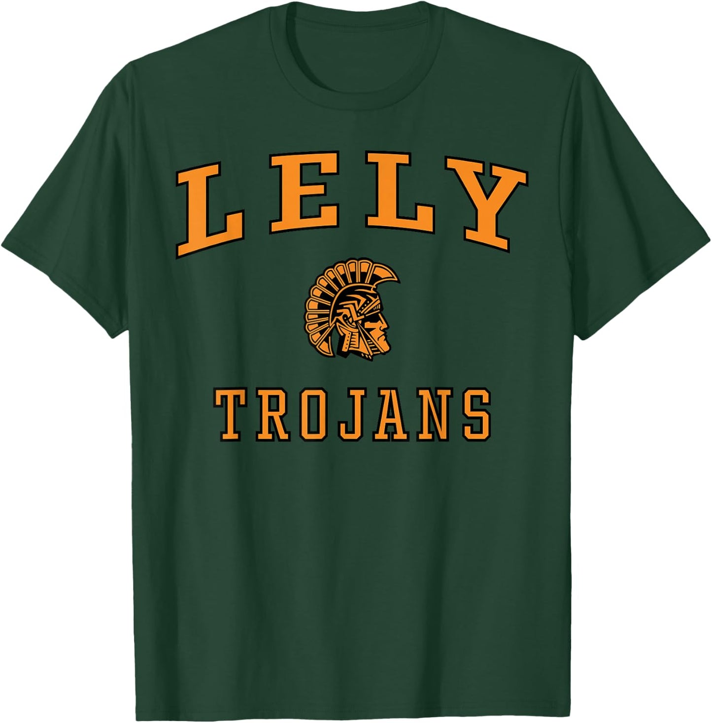 Lely High School Trojans C1 T-Shirt - T-Shirt | Forest