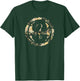 Marvel Iron Fist Retro Dragon Logo Floral Hawaiian T-Shirt - T-Shirt | Forest