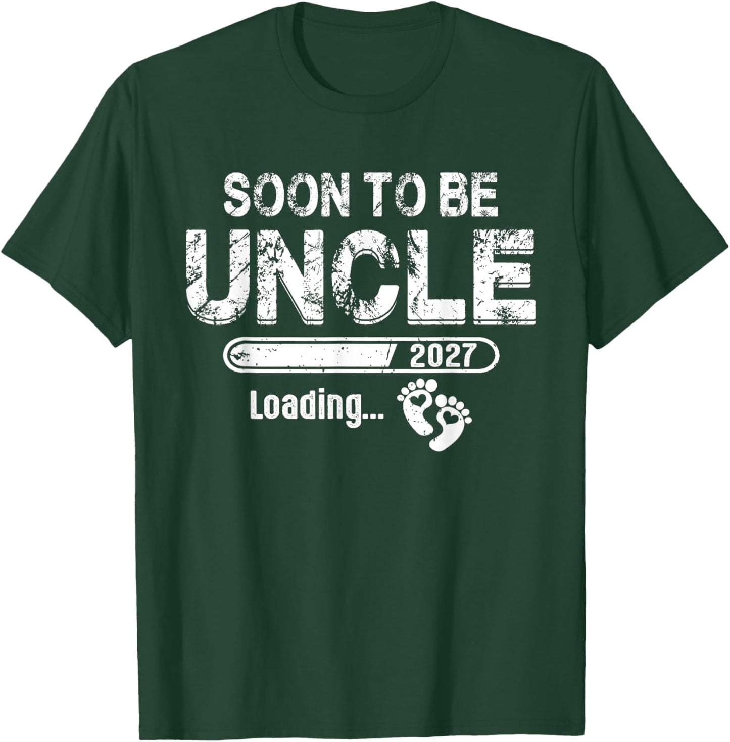 Soon to Be Uncle est 2027 Pregnancy Announcement Dad T-Shirt - T-Shirt | Forest