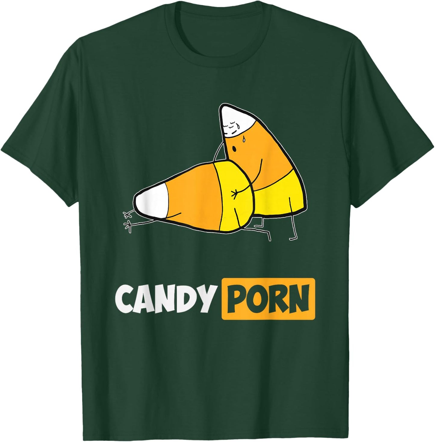 Candy Porn Funny Halloween Men Gift T-Shirt - T-Shirt | Forest