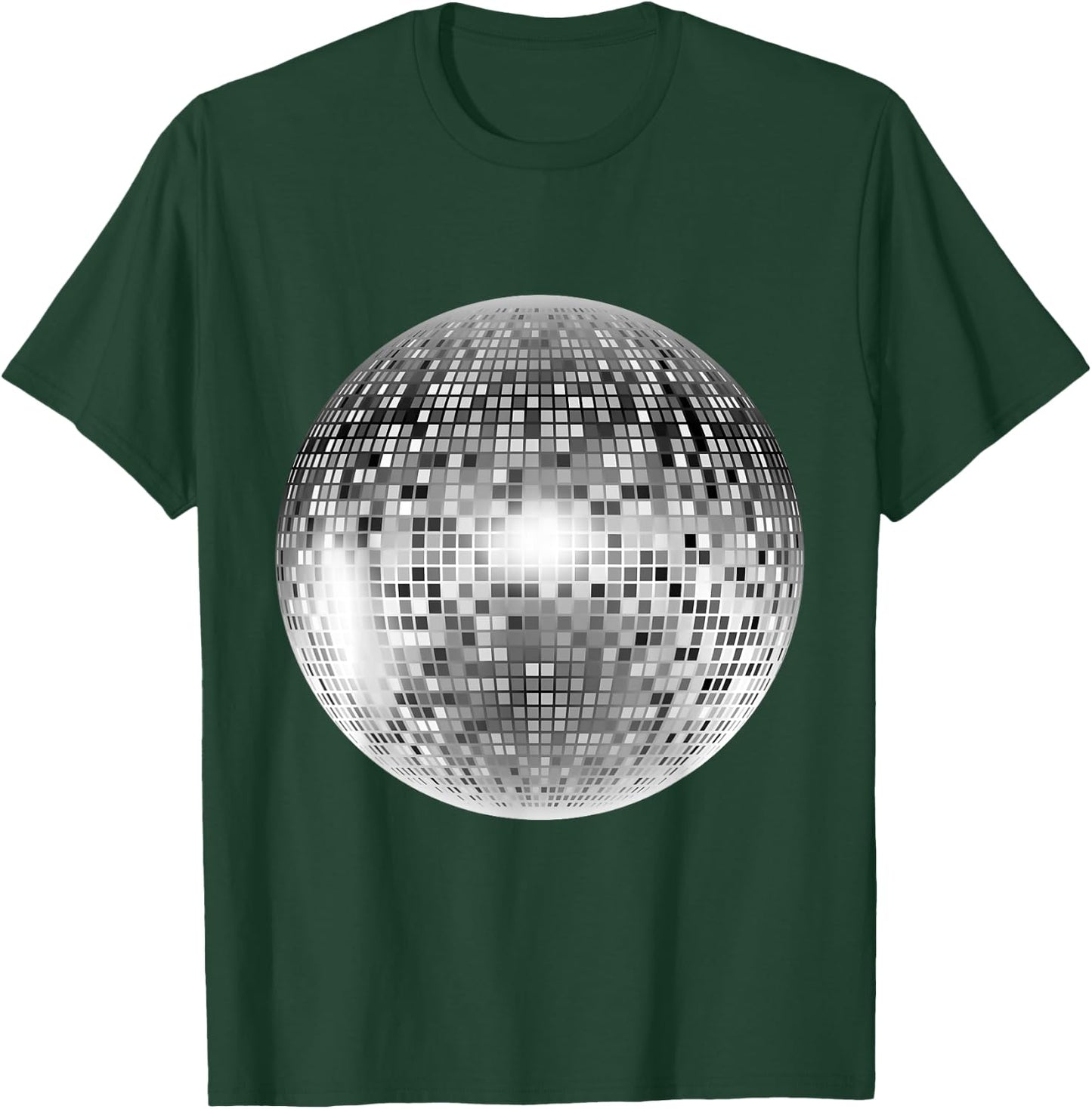 Vintage Retro Disco Ball Retro 1980s DJ T-Shirt - T-Shirt | Forest