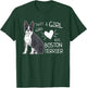 Just A Girl Who Loves Her Boston Terrier Puppy Love T-Shirt - T-Shirt | Forest