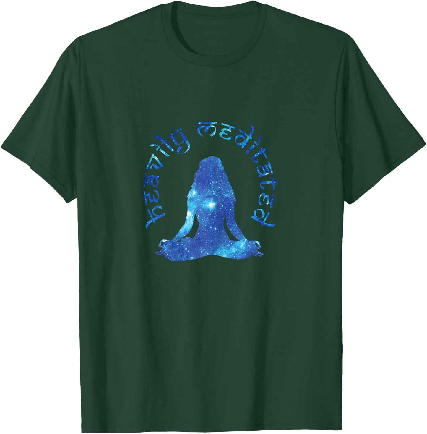 Heavily Meditated Transcendental Meditation T-Shirt - T-Shirt | Forest