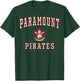 Paramount High School Pirates C1 T-Shirt - T-Shirt | Forest