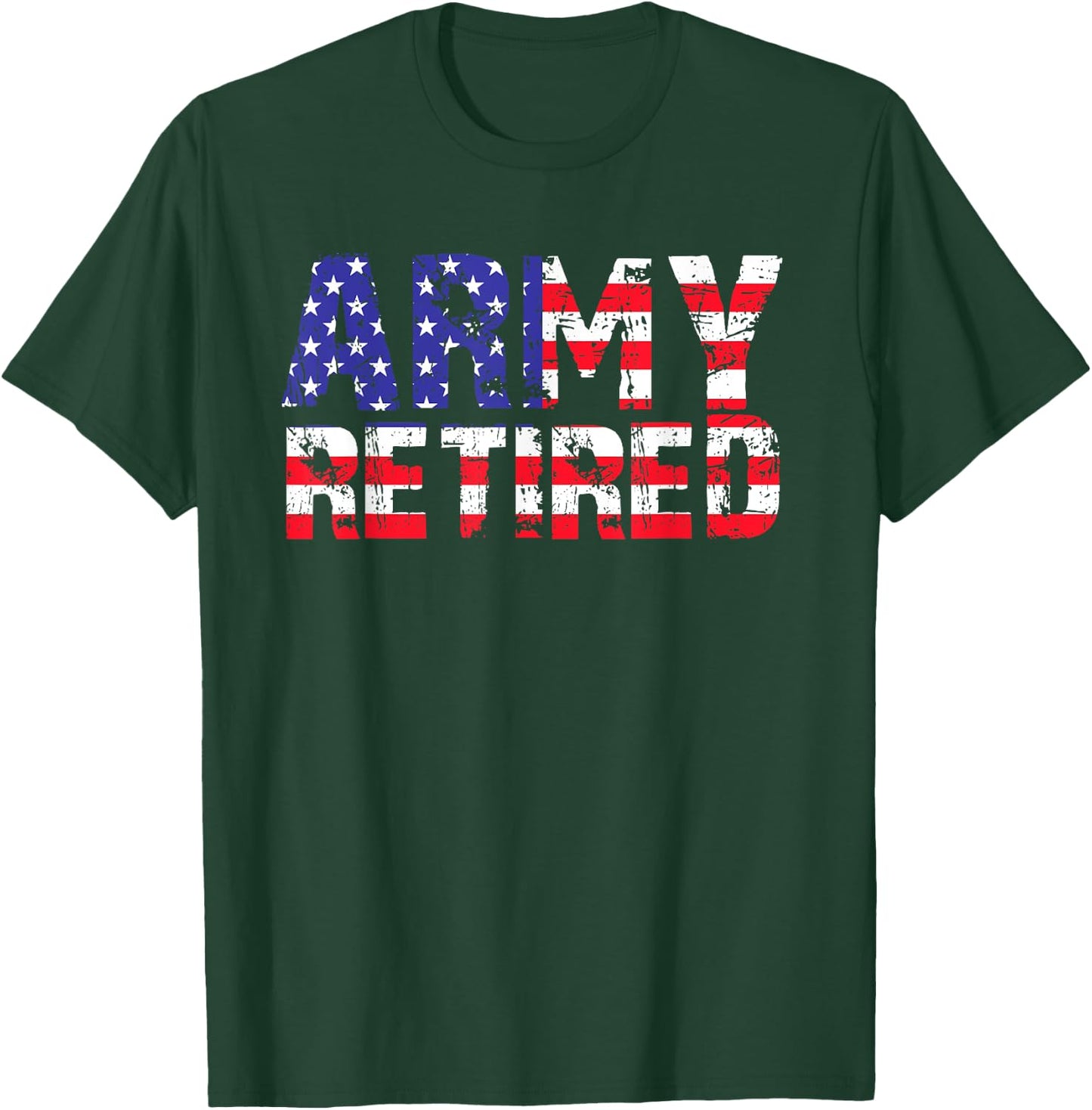 Retired Army . US ARMY Retirement Gift T-Shirt - T-Shirt | Forest