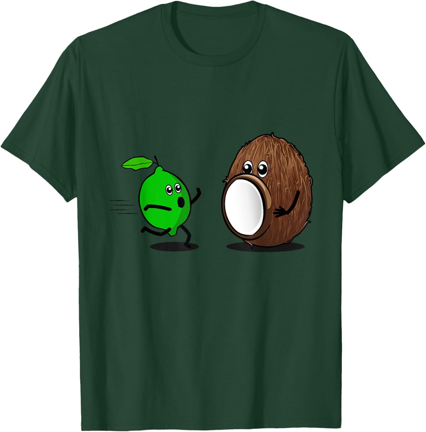 Put The Lime In The Coconut Funny Running Lime Graphic T-Shirt - T-Shirt | Forest