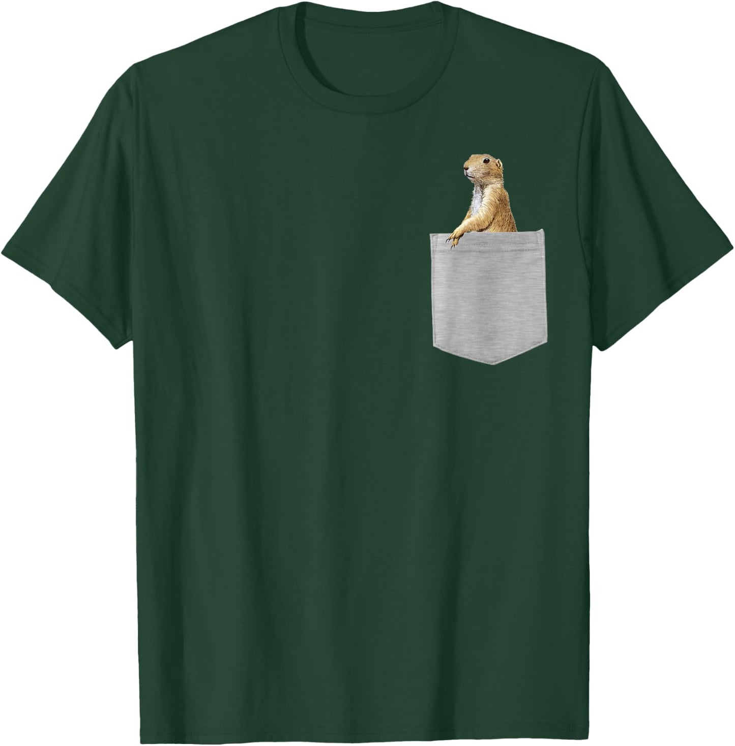 Animal in Your Pocket white Prairie Dog T-Shirt - T-Shirt | Forest