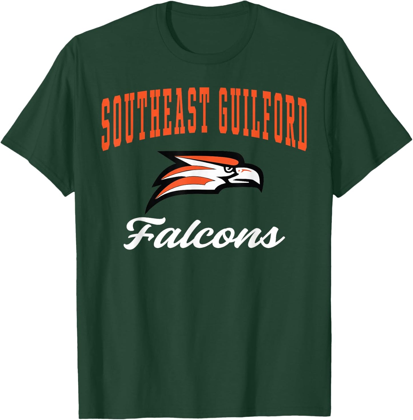 Southeast Guilford High School Falcons T-Shirt - T-Shirt | Forest