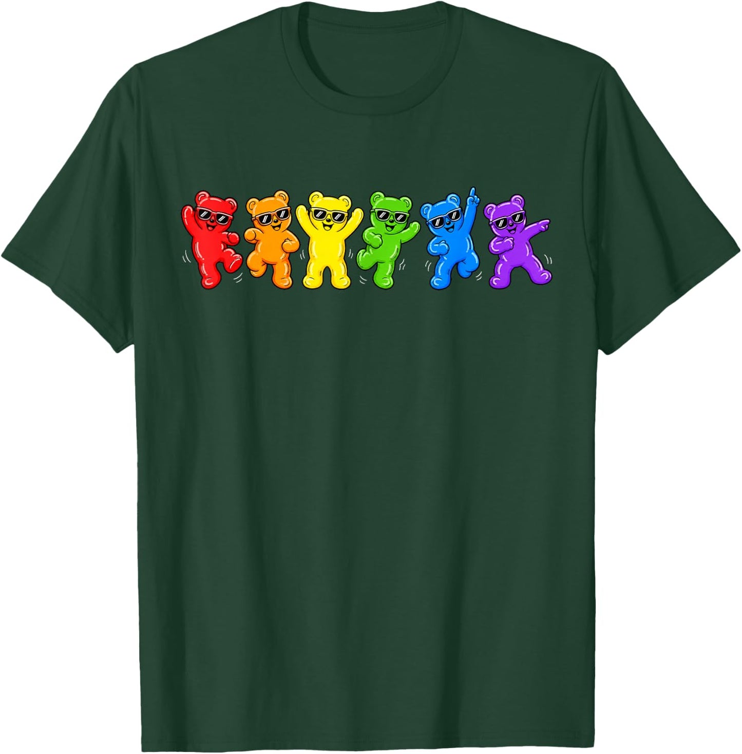 Proud Bear Party T-Shirt - T-Shirt | Forest