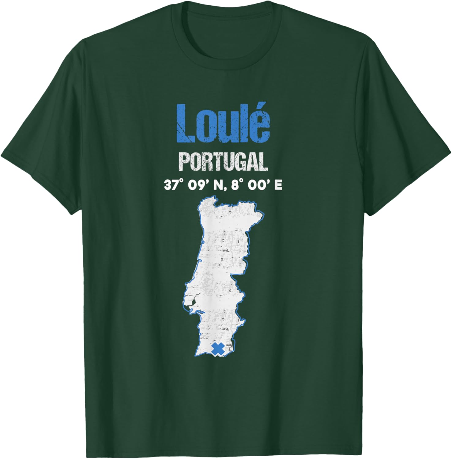 Loulé Portugal City T-Shirt - T-Shirt | Forest