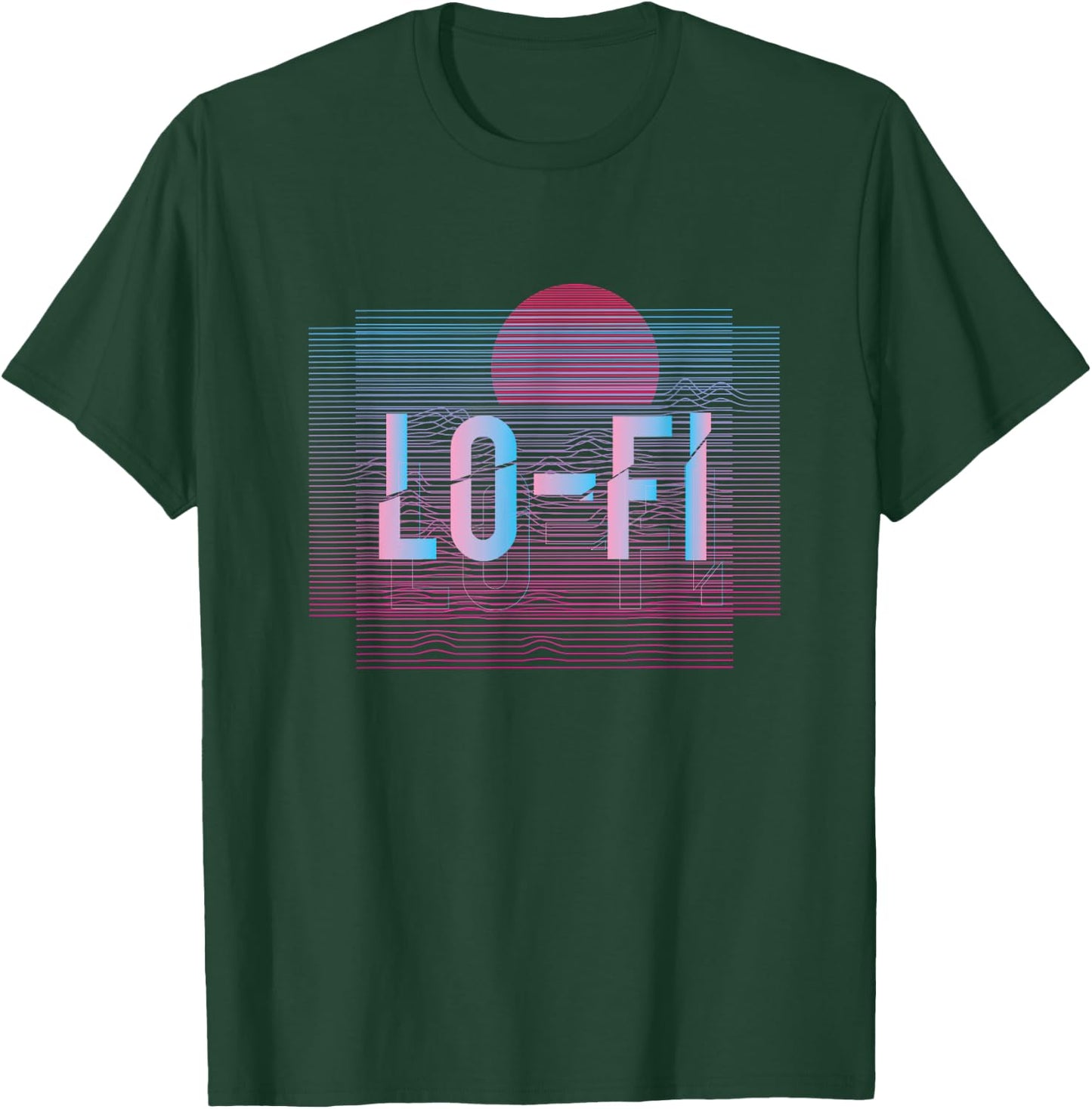 Lo-fi Hip Hop Retro Modern Shirt T-Shirt - T-Shirt | Forest