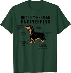 Funny Weiner Dog Joke - Sarcastic German Daschund T-Shirt - T-Shirt | Forest