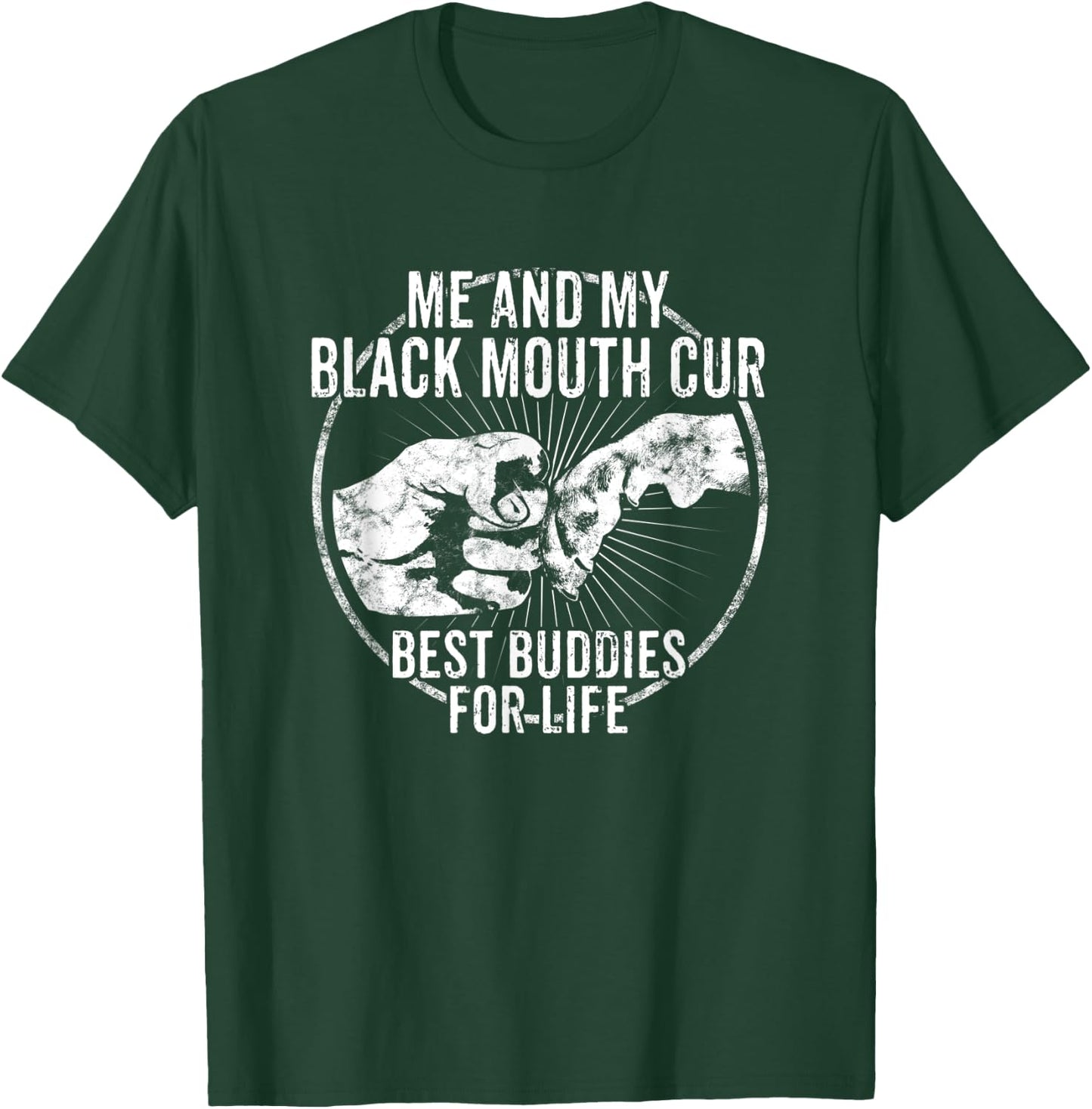 Black Mouth Cur T-Shirt - T-Shirt | Forest