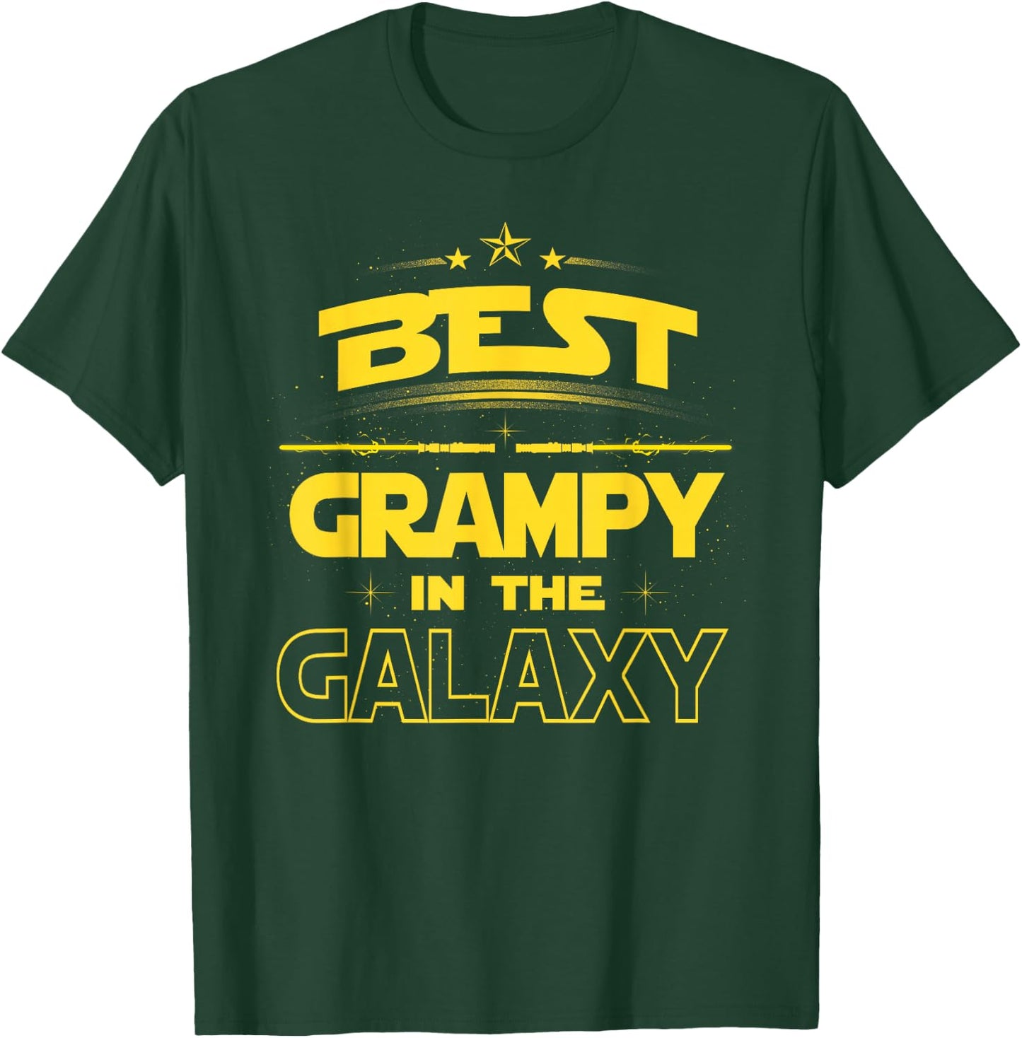 Best Grampy in the Galaxy Shirt Fathers Day Gift, Grampy T-Shirt - T-Shirt | Forest