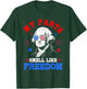 Funny Fourth of July George Washington Patriotic Freedom USA T-Shirt - T-Shirt | Forest