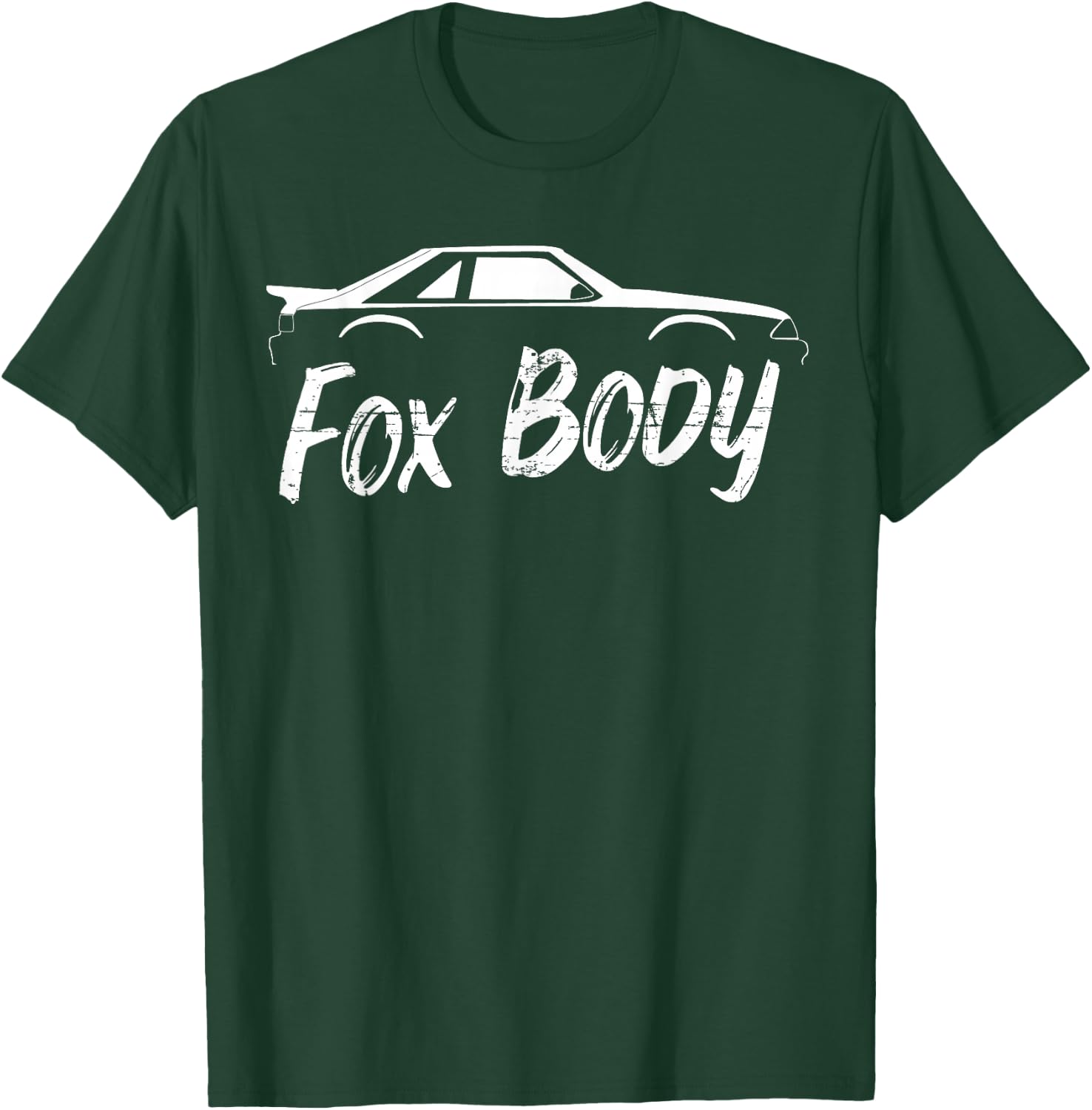 Foxbody 5.0 American Stang Muscle Car T-Shirt - T-Shirt | Forest