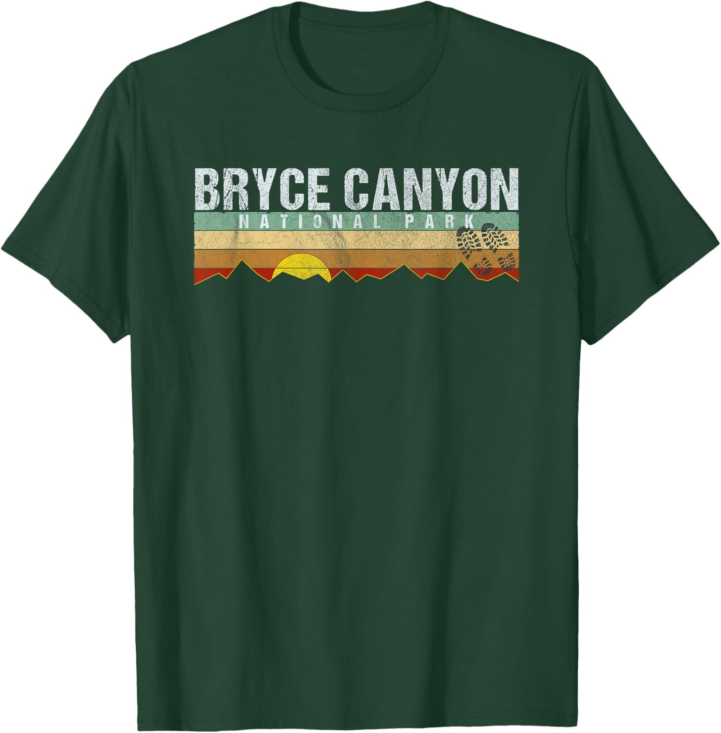 Bryce Canyon National Park - Utah Camping Hiking T-Shirt - T-Shirt | Forest