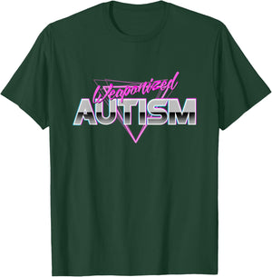 Autism - Funny Meme 80s Aesthetic T-Shirt - T-Shirt | Forest