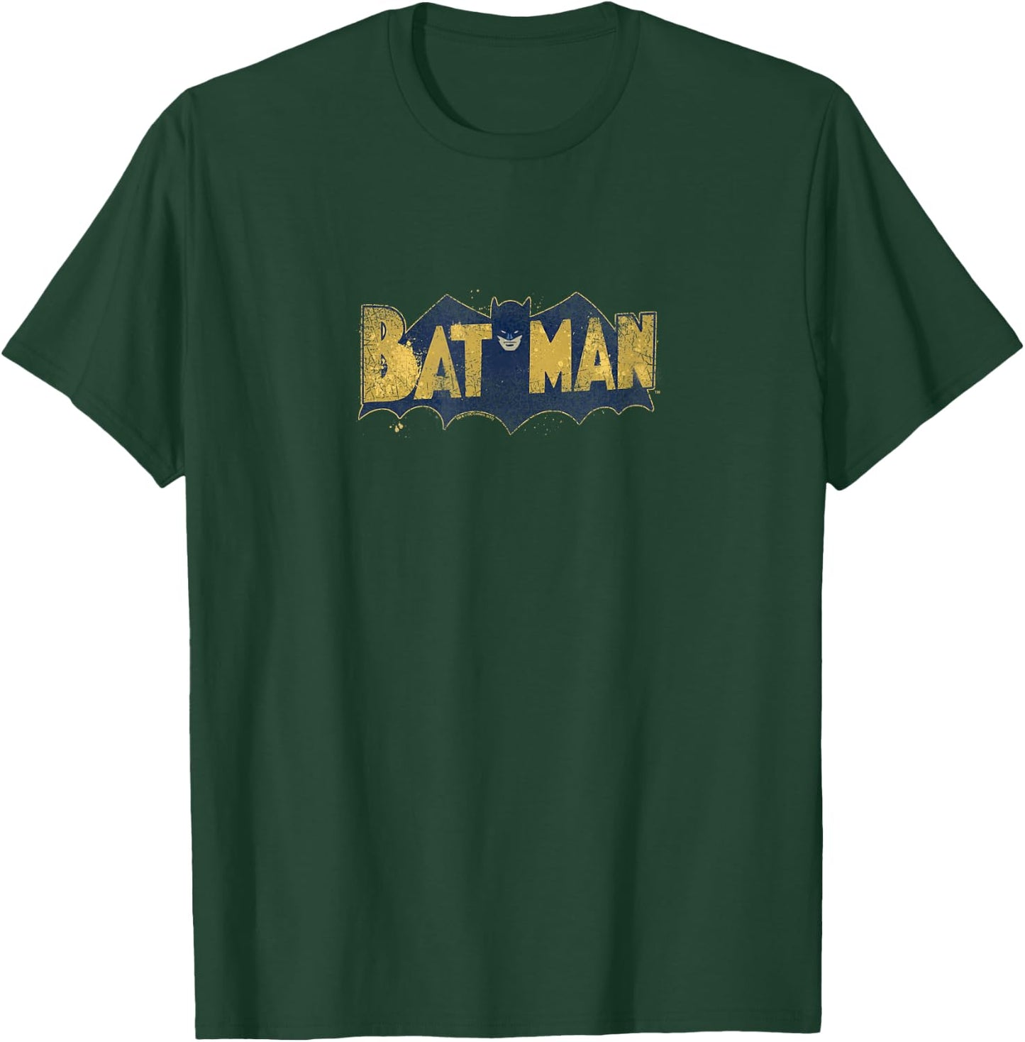 Batman Vintage Logo Splatter T Shirt T-Shirt - T-Shirt | Forest