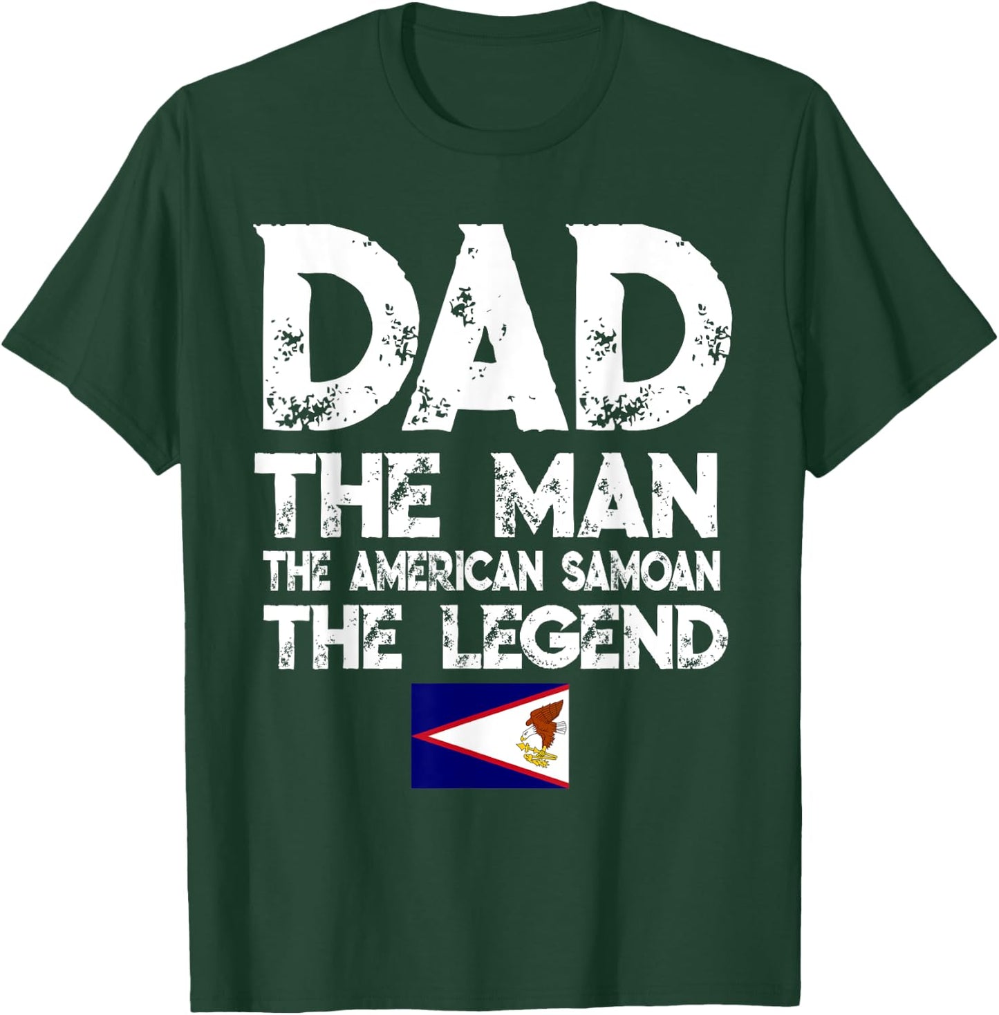 Storecastle: Dad The American Samoan Father's Day T-Shirt - T-Shirt | Forest