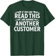 Bartender Funny Sarcastic Quote Bartending Gift T Shirt T-Shirt - T-Shirt | Forest