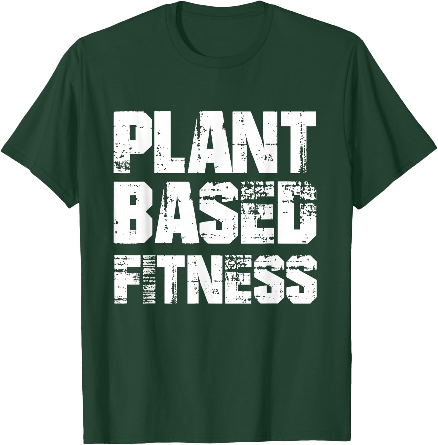 PLANTBASED FITNESS Shirt - vegan plant based T-Shirt - T-Shirt | Forest