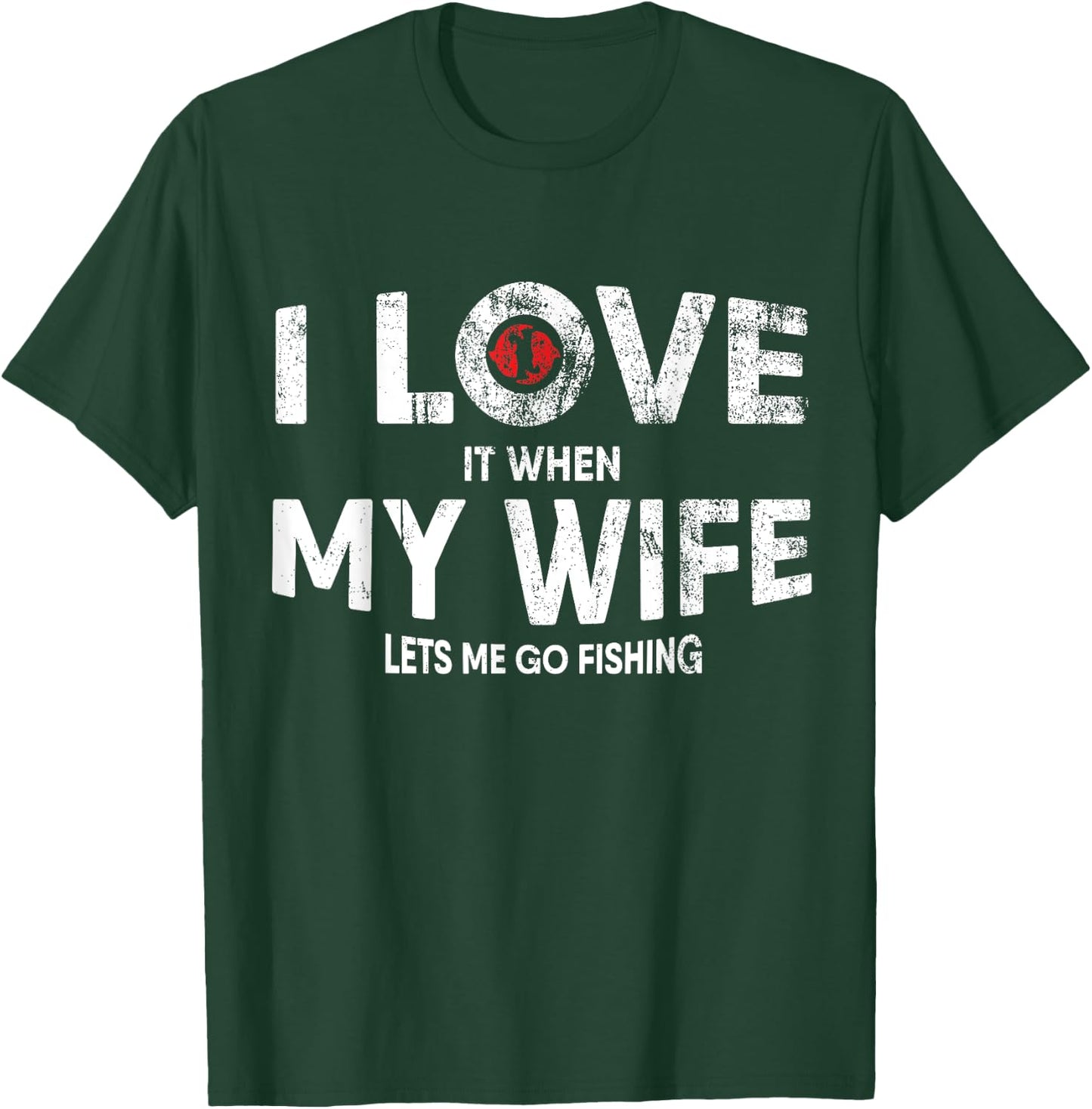Funny Fishing Rod Quote Design for Fisherman Father T-Shirt - T-Shirt | Forest