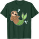 Mermaid Sloth Cute Slow Animal Sea Creature Girls Gift T-Shirt - T-Shirt | Forest