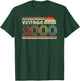 2000 Vintage Shirt, Birthday Gift . Retro Style T-Shirt - T-Shirt | Forest