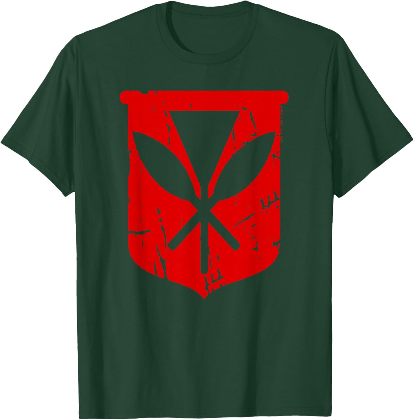 Hawai'i Kanaka Maoli (red) by Hawaii Nei All Day T-Shirt - T-Shirt | Forest