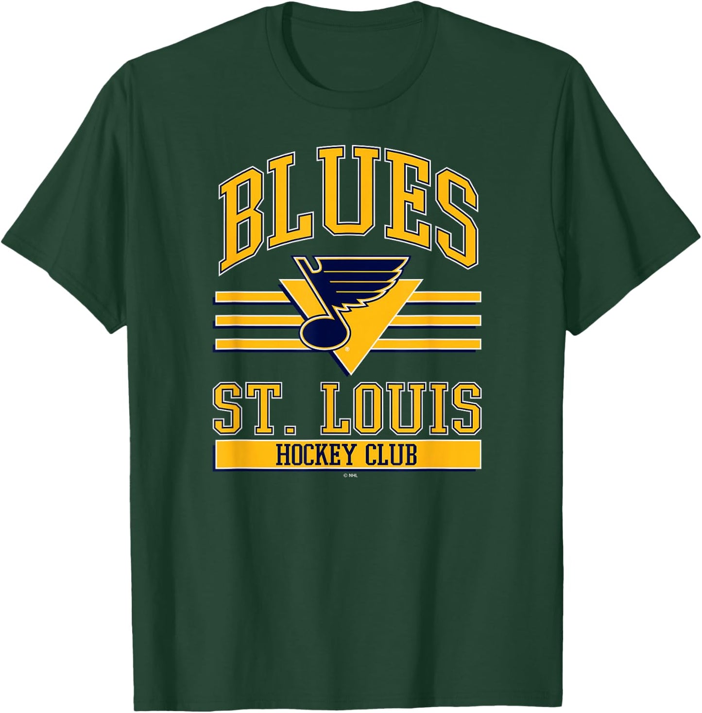 St. Louis Blues Hockey Club Blue Officially Licensed T-Shirt - T-Shirt | Forest