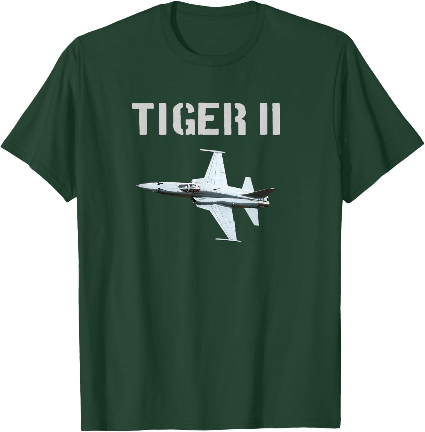 F-5 Tiger II Jet Fighter Plane USA T Shirt Gift T-Shirt - T-Shirt | Forest